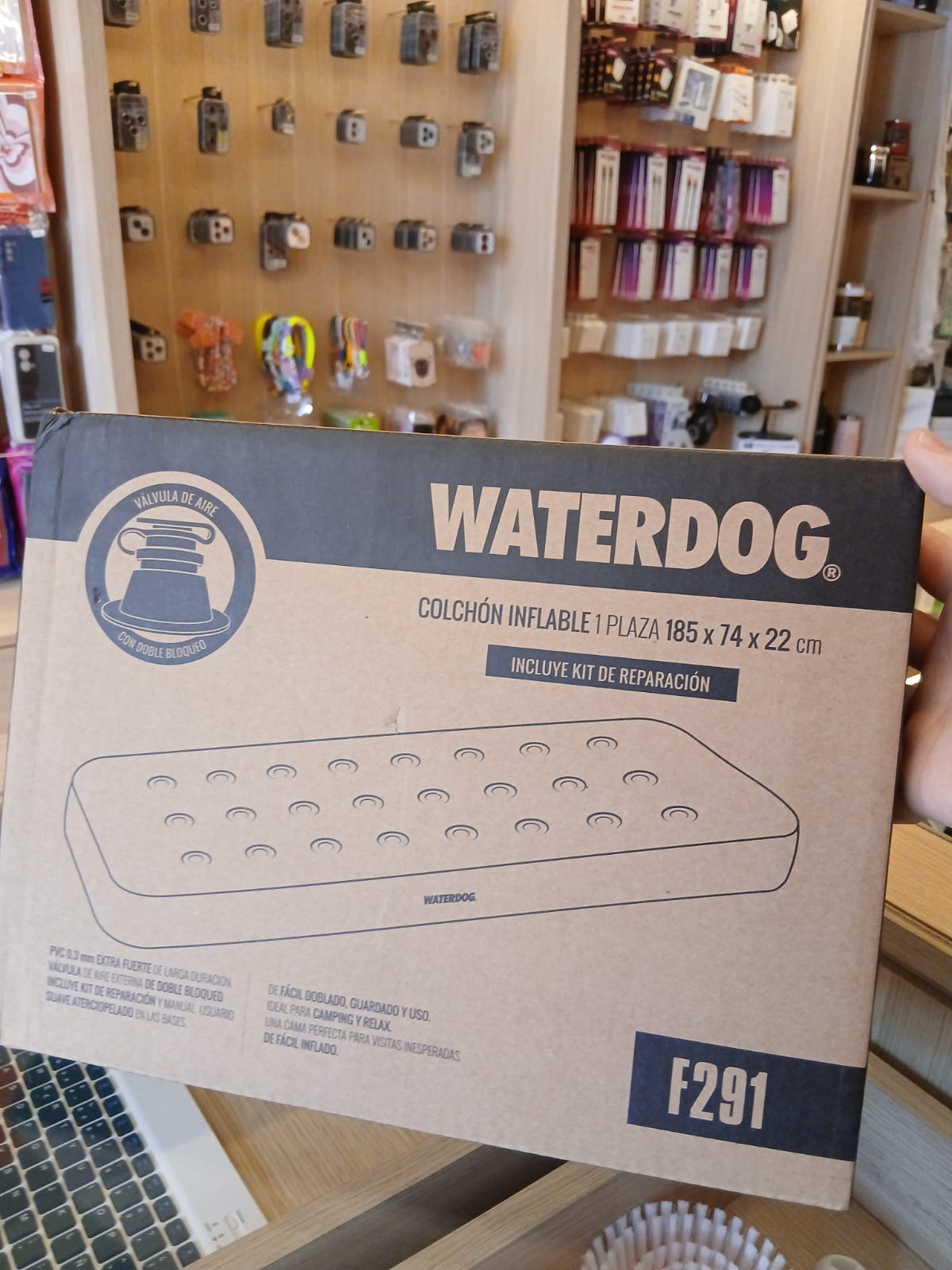 Colchón Inflable Waterdog 1 Plaza