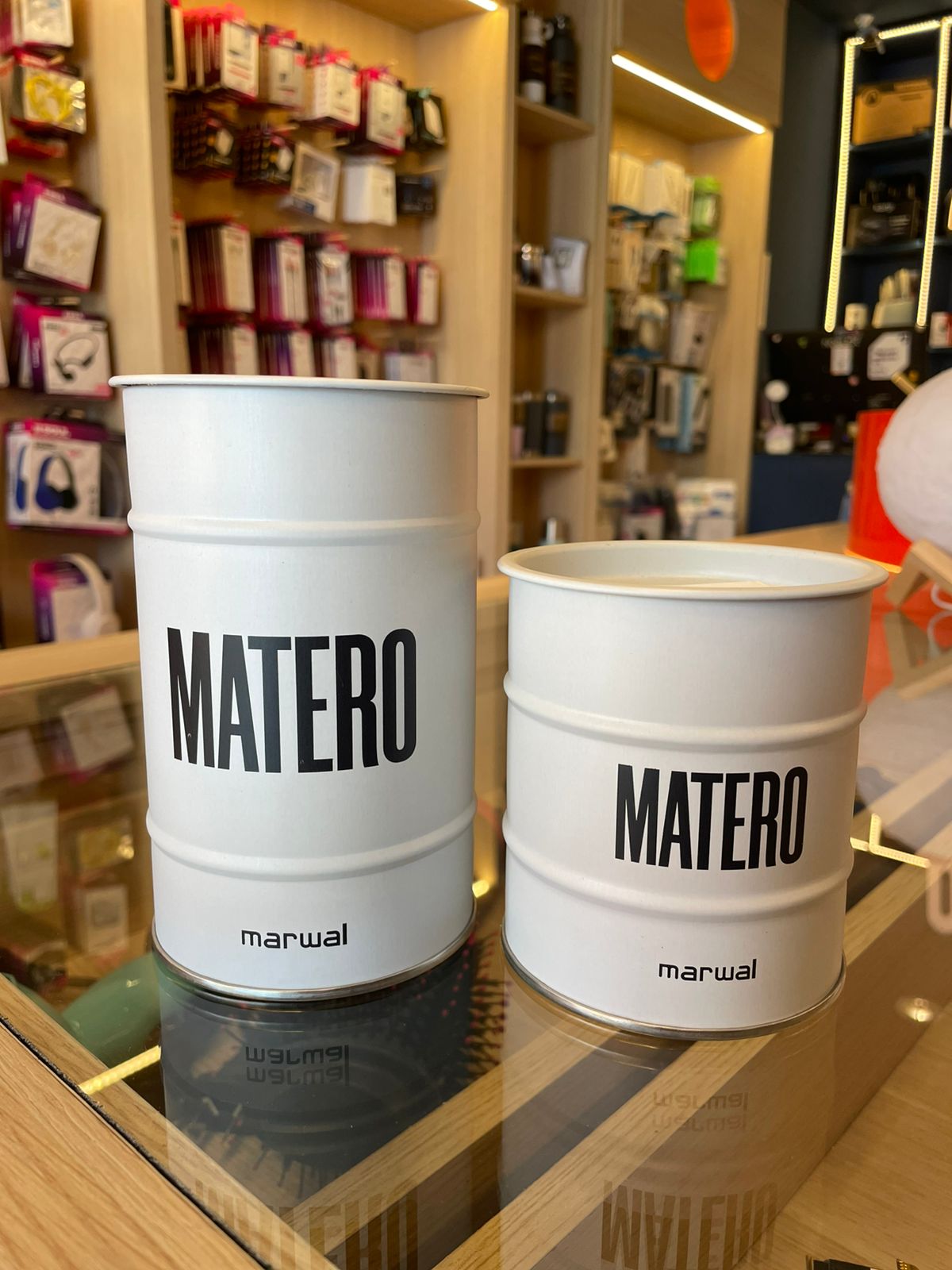 Yerbero azucarero de lata  Marwal