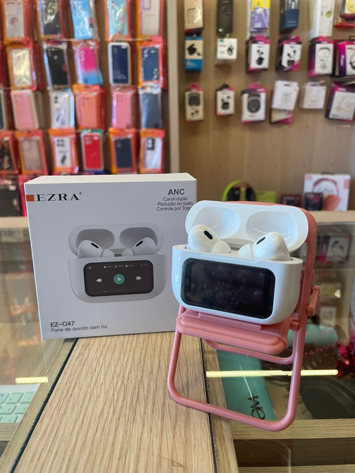 Auricular inalambrico Ezra pantalla tactil 