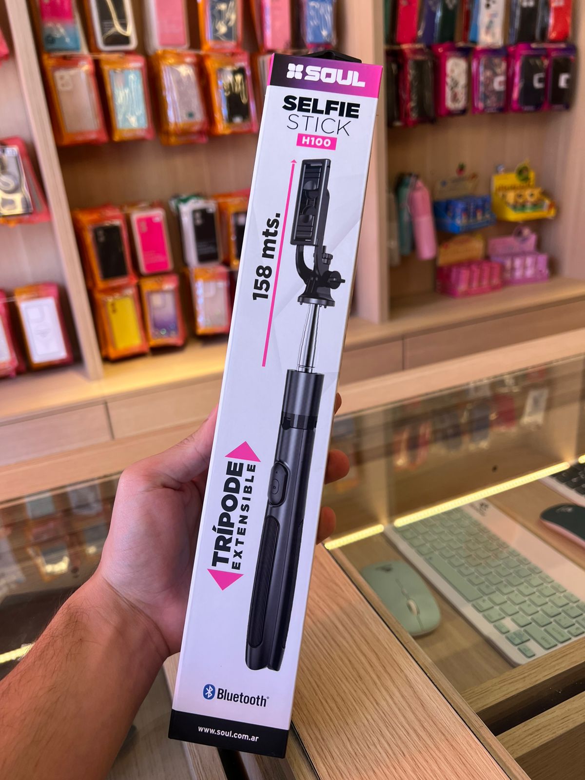 Tripode selfie stick 150 mts